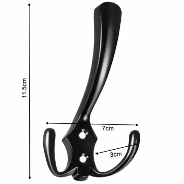 Метални закачалки за портманто - 5 броя, черени | jumbo-catalog.bg