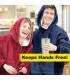 Одеяло за обличане с ръкави и качулка - Huggle Hoodie