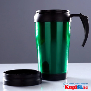 Термо чаша за кафе с капак - Цена | jumbo-catalog.bg