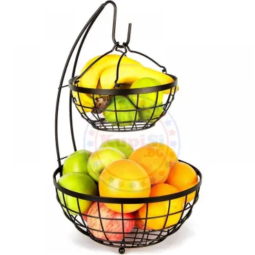 Кошница за плодове на две нива - метална | jumbo-catalog.bg