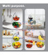 Кошница за плодове на две нива - метална | jumbo-catalog.bg