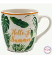 Порцеланова чаша за кафе или чай "Summer""