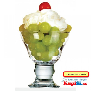 Чаши за сладолед или крем - Комплект 6 броя | jumbo-catalog.bg