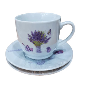 Порцеланов сервиз за кафе - Лавандула | jumbo-catalog.bg