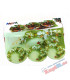 Плато с 3 купички Зелена орхидея | jumbo-catalog.bg