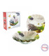 Десертна чиния Лавандула – стъклена и стилна | jumbo-catalog.bg