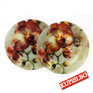 Основна чиния с декор Орхидея – за сервиране | jumbo-catalog.bg
