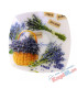 Декоративна стъклена купа с лавандула – сервиране | jumbo-catalog.bg