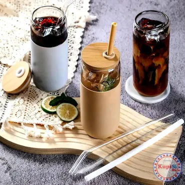 Термо чаши със сламка - Комплект 2 броя | jumbo-catalog.bg