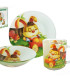 Детски стъклен сервиз за хранене – 3 части | jumbo-catalog.bg