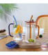 Буркан със сламка – за вода и лимонада | jumbo-catalog.bg