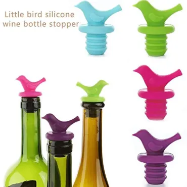 Силиконови тапи за бутилки - Птички | jumbo-catalog.bg