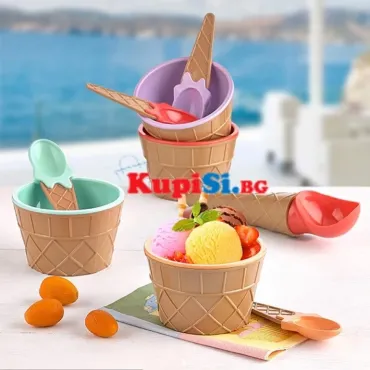 Цветни купички за сладолед – 180 мл | jumbo-catalog.bg