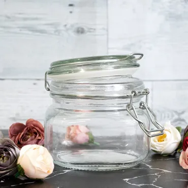 Буркан с херметическо затваряне и клипс | jumbo-catalog.bg