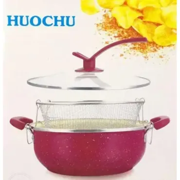 Тенджера с кошница за пържене