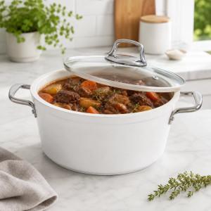 Дълбока тенджера 24 см (4.4 Л) – Eva Ceramic | jumbo-catalog.bg