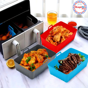 Правоъгълна Силиконова форма за Air Fryer