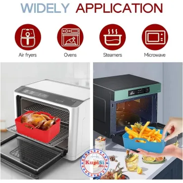 Правоъгълна Силиконова форма за Air Fryer