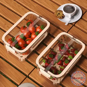 Пластмасова кутия за храна- Свежи плодове и зеленчуци