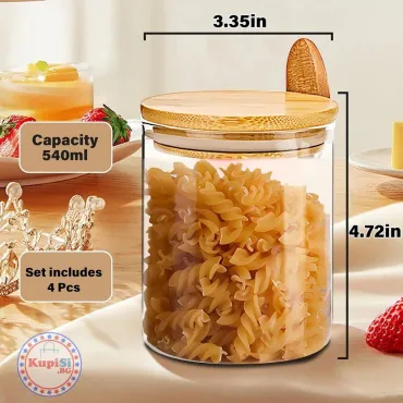 Красиви бурканчета за подправки - стъклени | jumbo-catalog.bg