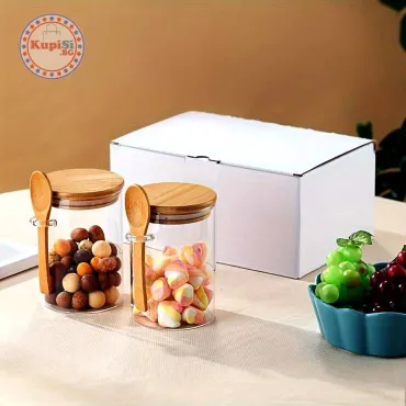 Красиви бурканчета за подправки - стъклени | jumbo-catalog.bg