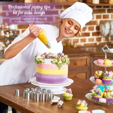 Метални накрайници със шприц за сладки ПРОМОЦИЯ jumbo-catalog.bg