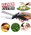 Ножица с нож и вградена дъска Clever Cutter