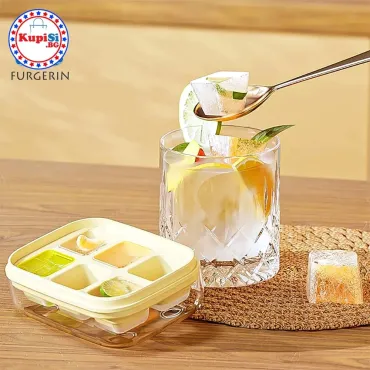 Силиконова форма за лед с вкусове