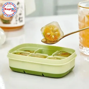 Силиконова форма за лед с вкусове