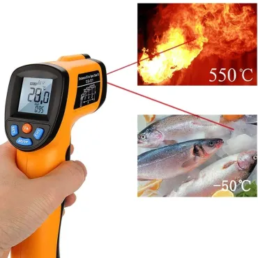 Пирометър - Лазерен термометър | от -50 до +550°C | jumbo-catalog.bg