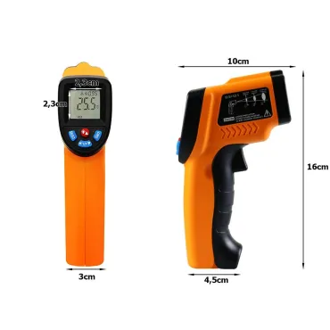 Пирометър - Лазерен термометър | от -50 до +550°C | jumbo-catalog.bg