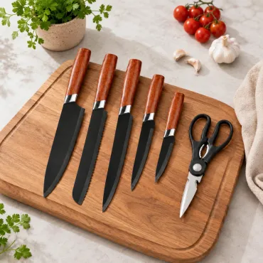 Кухненски ножове комплект 6 части | jumbo-catalog.bg