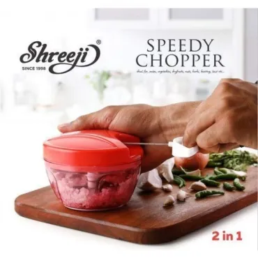 Ръчен чопър с въже Speedy – бързо рязане без ток