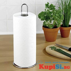 Метална стойка за кухненска хартия - jumbo-catalog.bg