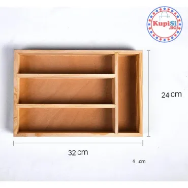 Дървена поставка за вилици и лъжици | jumbo-catalog.bg