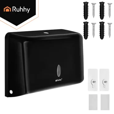 Кутия за хартия за ръце - черна | jumbo-catalog.bg