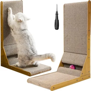 Чесалка за котки с топка за игра | jumbo-catalog.bg