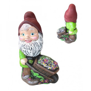 Фигура за градина - Джудже с количка 40 см. | jumbo-catalog.bg