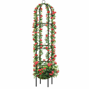 Метална стойка за цветя 190 см | Поставка за рози | jumbo-catalog.bg
