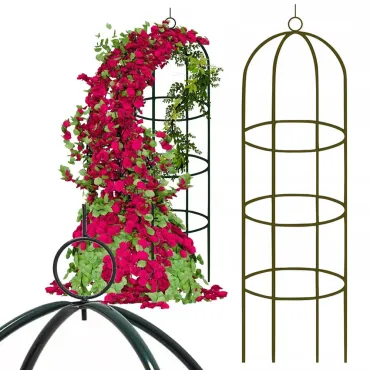 Метална стойка за цветя 190 см | Поставка за рози | jumbo-catalog.bg