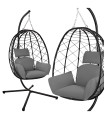 Висящ стол люлка тип гнездо GARDLOV (150 кг)