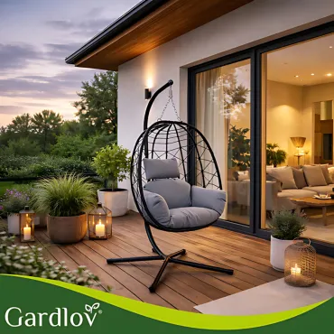 Градински висящ стол тип гнездо - GARDLOV | jumbo-catalog.bg