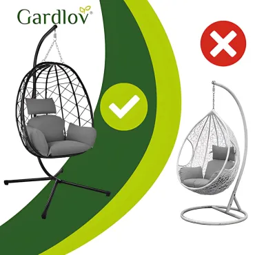 Градински висящ стол тип гнездо - GARDLOV | jumbo-catalog.bg