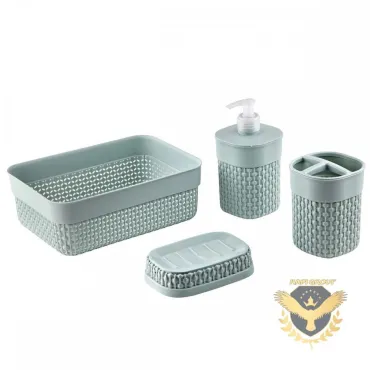 Комплект аксесоари за баня - 4 чассти | jumbo-catalog.bg