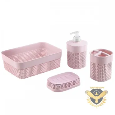 Комплект аксесоари за баня - 4 чассти | jumbo-catalog.bg