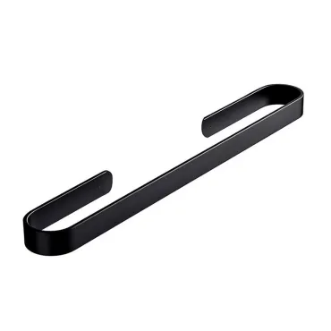 Метална закачалка за кърпи - Черна | без пробиване | jumbo-catalog.bg
