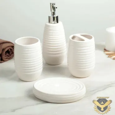 Керамичен комплект аксесоари за баня от jumbo-catalog.bg