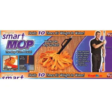 Микрофибърен моп за под - Smart Mop | jumbo-catalog.bg