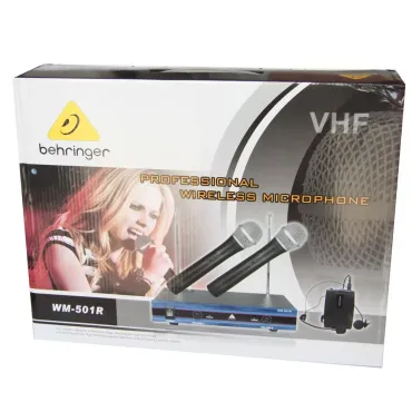 Вокални безжични микрофони Behringer wm-501r