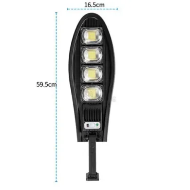 Водоустойчава соларна улична LED лампа 300 W